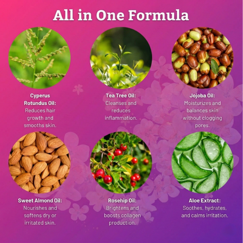 Cyperus Rotundus Hair Removal Oil